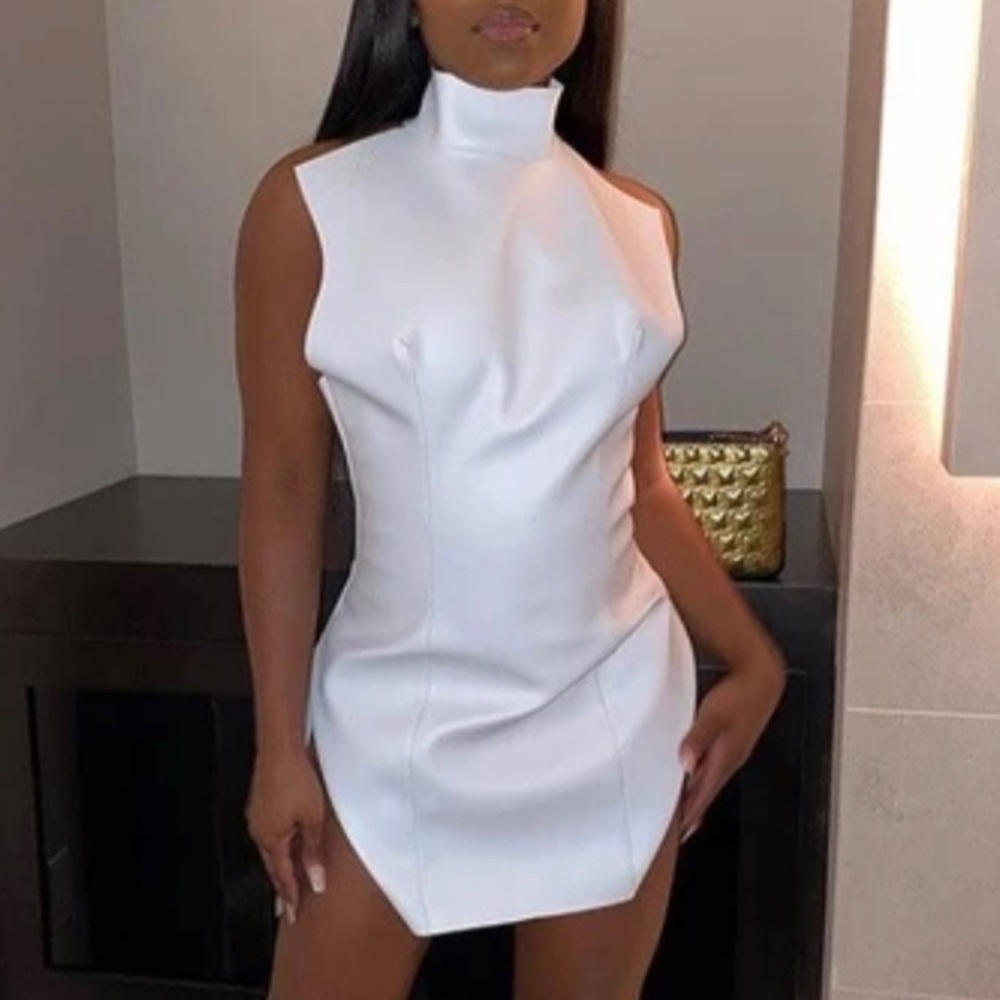Patent Leather Dress